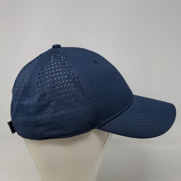 Cap America Men's Strapback Mesh Back Hat Blue Embroidered Superior Logo - Picture 4 of 7